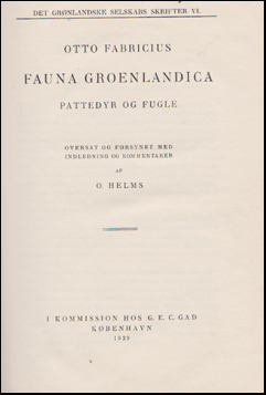 Fauna Groenlandica # 45837