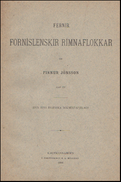 Fernir fornslenskir rmnaflokkar # 54124