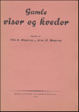 Gamle visor og kvedor # 46557