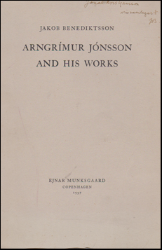 Arngrmur Jnsson and his works # 46958
