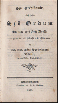 Sj Prdikanir, taf eim Sj Ordum Drottins vors Jes Christ # 47487