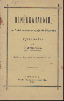 Olnbogabarni # 47927