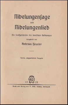 Nibelungensage und Nibelungenlied # 47947