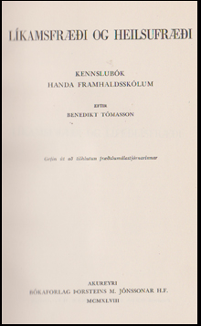 Lkamsfri og heilsufri # 48038