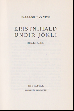 Kristnihald undir Jkli # 84635