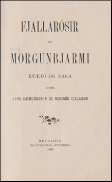 Fjallarsir og Morgunbjarmi # 49122