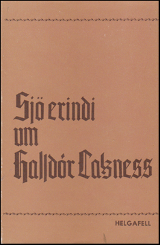 Sj erindi um Halldr Laxness # 49463