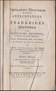 Napoleons memoirer # 49474