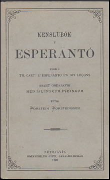 Kenslubók í Esperantó # 49595