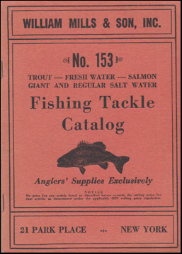 Fishing Tackle Catalog # 50503