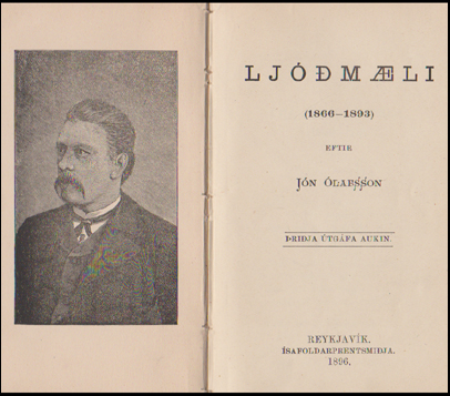 Ljóðmæli (1866-1893) # 50733