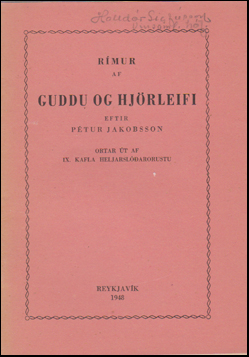 Rmur af Guddu og Hjrleifi # 50978