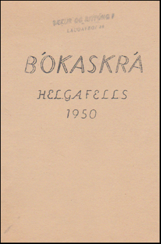 Bkaskr Helgafells 1950 # 51196