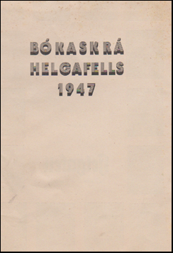 Bkaskr Helgafells 1947 # 51197