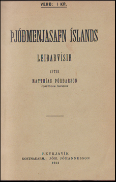jmenjasafn slands. Leiarvsir # 51508