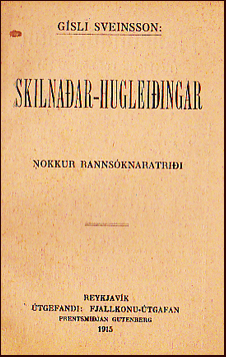 Skilnaar-hugleiingar # 51652