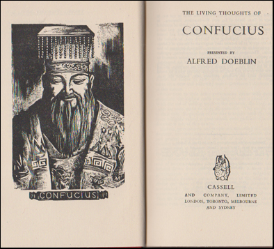 The Living Thoughts of Confucius # 52219