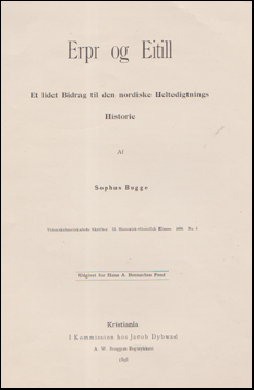 Erpr og Eitill # 53161