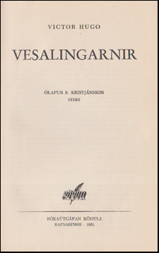Vesalingarnir # 86692