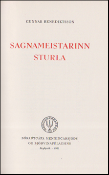 Sagnameistarinn Sturla # 53501