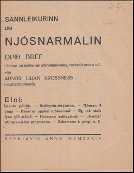 Sannleikurinn um njsnarmlin # 53616