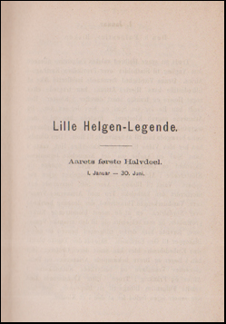 Lille Helgen-Legende # 54138