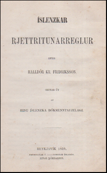 slenzkar rjettritunarreglur # 54329