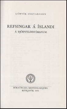 Refsingar  slandi  jveldistmanum # 54424
