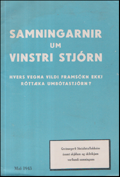 Samningarnir um vinstir stjrn # 55398