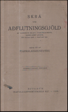 Skr um aflutningsgjld # 57240