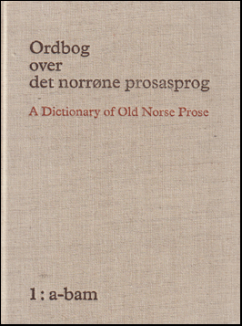 Ordbog over det norrne prosasprog a-bam # 57425