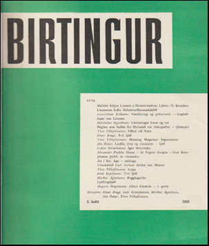 Birtingur. 3. hefti 1955 # 87860