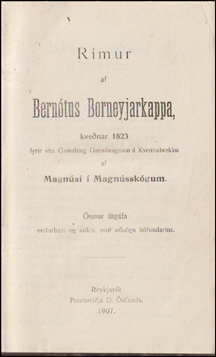 Rmur af Berntus Borneyjarkappa # 58075