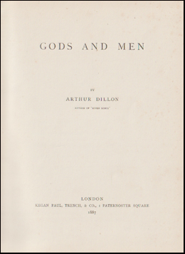 Gods and Men # 58106