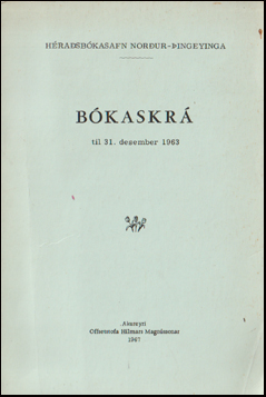 Bkaskr til 31. desember 1963 # 58109