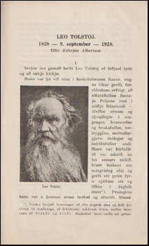 Leo Tolstoj # 58186