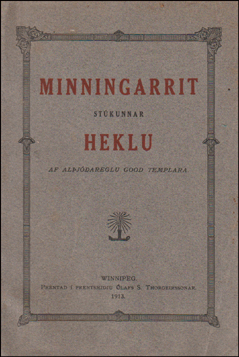 Minningarrit stkunnar Heklu # 58614