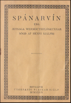 Spnarvn ea fisaga Wermouthflskunnar # 58947