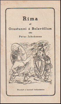 Rma af Orustunni  Bolavllum # 58958