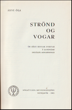 Strnd og vogar # 59422