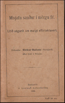 Misjafn sauur  mrgu f # 87972
