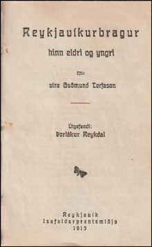 Reykjavkurbragur hinn eldri og yngri # 59800