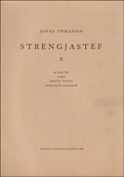 Strengjastef. II. # 60111