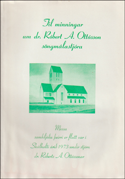 Til minningar um dr. Rbert A. Ottsson # 60126