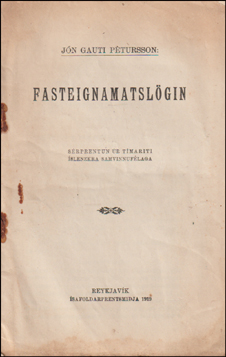 Fasteignamatslgin # 60268