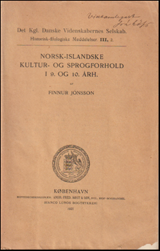 Norsk-islandske kultur- og sprogforhold i 9. og 10. rhundrede # 61647