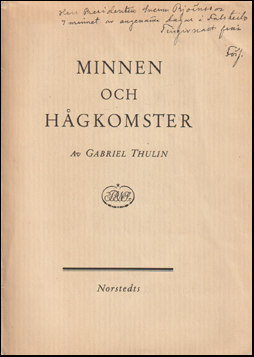 Minnen och hgkomster # 60656