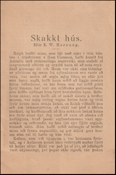 Skakkt hs # 61470