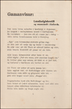 Landhelgisbroti og mannrni  Keflavk # 61080