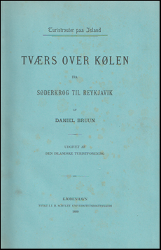 Tvrs over Klen fra Sderkrog til Reykjavik # 61541